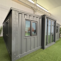 Maison conteneur pliable de haute qualité, structure moderne en acier, hôtel capsule de luxe, appartement, bureau, bâtiment