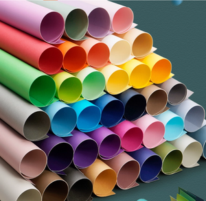 230g giấy Kraft cứng đầy đủ các tông màu Mở kích thước lớn molandi đen trắng Vòng nền trẻ em giấy carbonless - Product Image 1