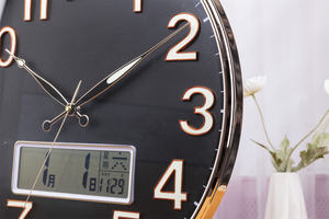 <span class=keywords><strong>Reloj</strong></span> luminoso Hora Fecha Día de la semana Calendario <span class=keywords><strong>lunar</strong></span> <span class=keywords><strong>Reloj</strong></span> de pared multifuncional - Product Image 6