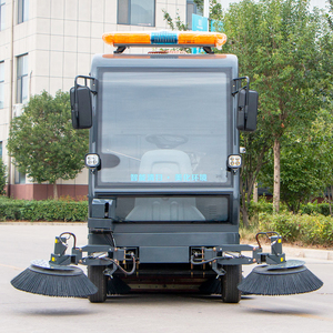 Mặt Hàng Khuyến Mại Điện Tầng Sweeper Nhiệm Vụ Nặng Nề Làm Sạch Máy Nhựa Cung cấp Đường Cleaner Sweeper Máy - Product Image 3