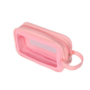 Portable Water-Resistant Wholesale Custom Logo Fashion Design Pencil <b>Bag</b> <b>Brush</b> Storage Pouch <b>Makeup</b> <b>Bag</b> Travel Cosmetic <b>Bag</b> - Product Image 2