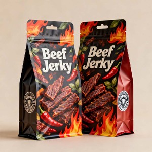 Sacs personnalisés pour viande séchée (<span class=keywords><strong>beef</strong></span> <span class=keywords><strong>jerky</strong></span>) avec impression numérique, qualité supérieure, faible MOQ, pour sachets en aluminium, fournisseur d'usine en gros - Product Image 6