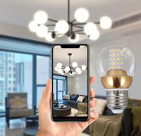 Chine Alibaba Plafond Intérieur Lustre 2700K 4000K 6500K 3 Voies CCT Sans Scintillement 5W 7W 9W 12W G50 Globe E27 Led Ampoule pour La Maison