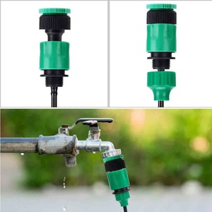 Irrigation Watering Greenhouse 1/2 to 3/4 Thread Nipple Connector Hose Quick Connector Adapter Garden Hose Irrigation Connector - Product Image 6