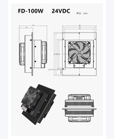 Module de refroidissement thermoélectrique FD-100W24V, module de chauffage thermoélectrique, dispositif de refroidissement TEC, refroidisseur semi-conducteur