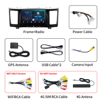 Autoradio Android 2 Din avec écran tactile de 9 pouces, Wifi, Bluetooth, Carplay, lecteur multimédia pour Nissan Pathfinder 2012~2022