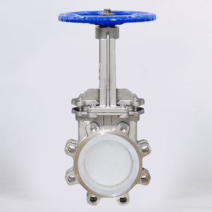 วาล์วเซรามิกนิวเมติก PN10 WCB SS304 พร้อมกระบอกลมควบคุมด้วยลม - Product Image 4
