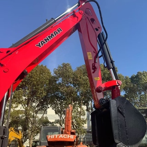 Oferta Especial: Excavadora Compacta Usada Yanmar VIO55 de 5.5 Toneladas con Topadora para Trabajos en Sitios Estrechos - Product Image 5
