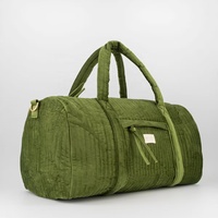 Sac de voyage personnalisé, grand sac de sport en coton matelassé, léger, sac de week-end imperméable, sac de voyage matelassé pour la nuit