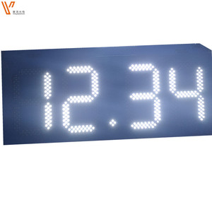 18 inch màu trắng kỹ thuật số số mô-đun 7 đoạn LED hiển thị cho giá dầu Led dấu hiệu LED gas giá - Product Image 3