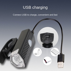 <strong>Bicycle</strong> <strong>Light</strong> Headlight Warning Taillight Led Waterproof New USB Set Cycling <strong>Bicycle</strong> Mountain <strong>Bicycle</strong> <strong>Fitting</strong> - Product Image 4