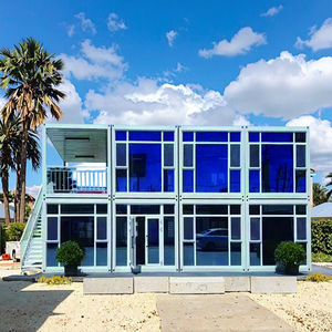 Çelik prefabrik daire ofis evleri ofis binası konteyner tasarımı ile Modern konteyner ev hızlı kurulum - Product Image 2