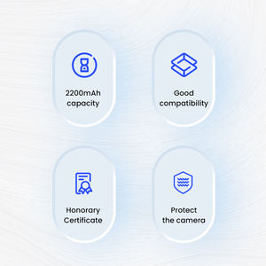 Wiederauf ladbarer Lithium-Akku VB22 Pro Typ C für Godox V350 und V480 Taschenlampen - Product Image 3