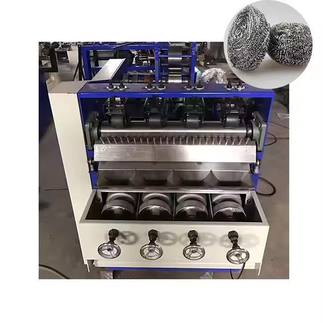 Kitchen Cleaning Wire Sponge Making Machine
