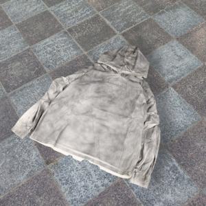 Sudadera con Capucha Extra Grande para Hombre, Estilo Vintage, Lavada al Ácido, 100% Algodón, con Estampado de Letras, para Otoño - Product Image 3