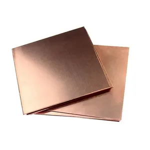 Factory Supply ASTM JIS 0.1mm 0.3mm Industrial Bronze Plates Brass Copper Sheet