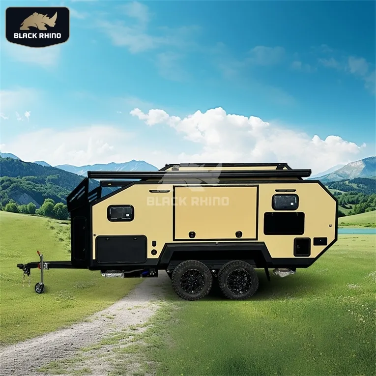 Piccola auto Australische Canvas Amerikaanse anfibio Atv Camper Trailer