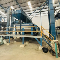 Ligne de production complète de café en grains : torréfaction, décorticage, nettoyage, tri, broyage
