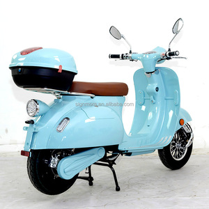 EEC COC Signmore EV2000 Classic Vintage 2000W 60V Moto Scooter à deux roues Freins à disque avant et arrière Vitesse 45 km/h Autonomie 70-80 km - Product Image 3