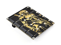 Carte PCIE vers carte (B) Waveshare pour disques SSD NVMe 4 canaux, prend en charge l'alimentation du Raspberry Pi 5 B713