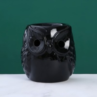 Diffuseur de bougies Hooters moderne Chauffe-bougie chauffe-plat en céramique pour encens, réchaud à cire pour chambre, salon et décoration intérieure