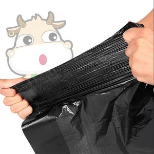 Heavy Duty Disposable PE Plastic Garbage Bags 30L-240L Black Eco-Friendly Trash Bag Valve Sealing Multi-Purpose Waste Bags - Product Image 5