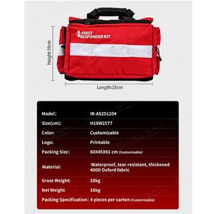 Botiquín de <span class=keywords><strong>Primeros</strong></span> <span class=keywords><strong>Auxilios</strong></span> <span class=keywords><strong>Escolar</strong></span>, Bolsa Médica de Emergencia Portátil, Kit de Rescate para Estudiantes con Accesorios Médicos Completos - Product Image 5