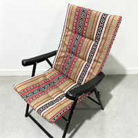 Chaise pliante portable de camping en métal robuste de qualité supérieure, avec designs personnalisés, réglable et écologique, vente en gros