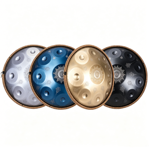 Tambour à langue en acier Mandala <span class=keywords><strong>de</strong></span> 22 pouces à 10 notes, <span class=keywords><strong>instrument</strong></span> Handpan pour la guérison sonore et la musicothérapie, directement <span class=keywords><strong>de</strong></span> l'usine - Product Image 1
