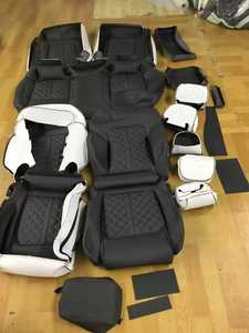 <span class=keywords><strong>Coprisedili</strong></span> <span class=keywords><strong>su</strong></span> <span class=keywords><strong>Misura</strong></span> per BMW Serie 7 5 3 1 X5 X3 X1 E46 E90 E60 F30 F10 E39, Accessori Set Completo 5 Posti <span class=keywords><strong>in</strong></span> <span class=keywords><strong>Pelle</strong></span> di Lusso - Product Image 1