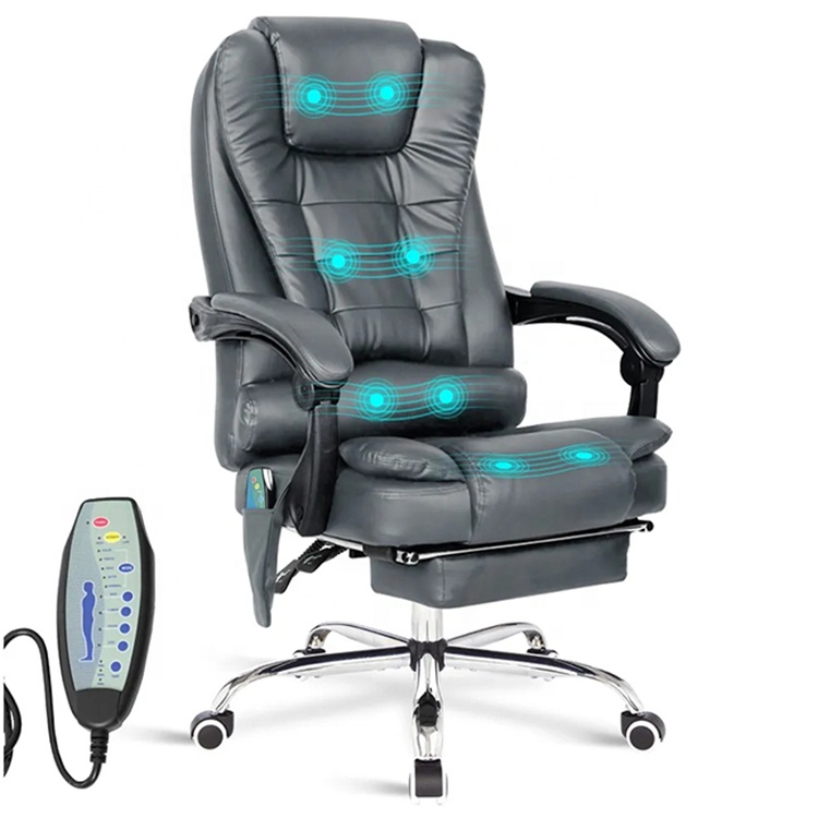 sgs executive office massage chair heated vibrating ergonomic computer chair Amazon.com: 7-Point Vibrating Massage Office Chair, High Back Executive  Office Chair with 155° Reclining and Lumbar Support, Retractable Foot-Rest Computer  Chair for Home,Office (White) : Office Products main image 0