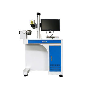 เครื่องมาร์กกิ้งไฟเบอร์เลเซอร์แบบสามแกน HG-G-D20-Z100 ยี่ห้อ Oem ขายส่ง ความแม่นยำสูง ระบบออโต้โฟกัส AI DST ระบายความร้อนด้วยอากาศ รุ่นใหม่ - Product Image 1