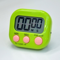 Reloj de temporizador de cocina Digital magnético multifuncional, alarma fuerte, pantalla LED para cocinar, ducha, hornear, cronómetro, herramientas, Gadgets