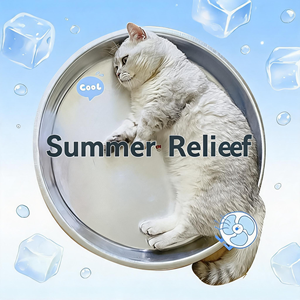 アルミ＆ステンレス製ペットベッド - 猫と犬のための耐久性のある冷却設計、夏用、取り外し可能＆洗濯可能、屋内/屋外兼用 - Product Image 5