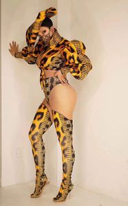 NOVANCE Ball Club leopardato tessuto da discoteca Sexy tutina da donna affascinante perché le ultime tendenze sessualità avanzate personalizzate - Product Image 6