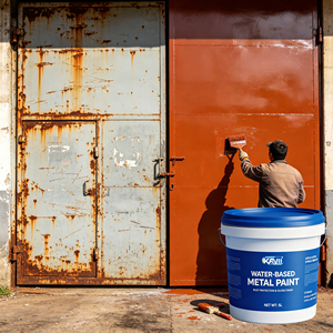 No Sanding Anti Rust Metal <strong>Paint</strong> for Steel Iron Outdoor Direct to Metal Coating Easy Application - Product Image 6