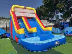 Glissières d'eau gonflables commerciales sèches humides de haute qualité <span class=keywords><strong>Toboggan</strong></span> aquatique de <span class=keywords><strong>piscine</strong></span> sous la forme d'un château <span class=keywords><strong>gonflable</strong></span> - Product Image 3