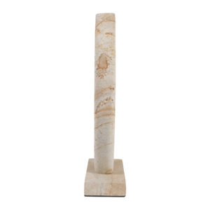 Sculpture en pierre Crescent Palimanan, figurine décorative pour la maison, le salon, la salle de bain, le bureau, l'étagère, la table basse - Product Image 3