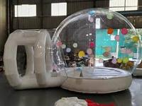 Tente transparente gonflable de dôme de maison de bulle tente de bulle activité extérieure adaptée aux besoins du client