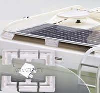 Supports de montage de panneaux solaires en ABS de haute qualité, supports de montage de panneaux solaires en plastique