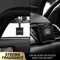Désodorisants de voiture Carmate : Sachets suspendus légers et compacts, parfum de luxe pour voiture, clip de ventilation, parfum solide désodorisant