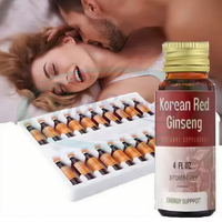 VitaSpring Gelée royale et extrait de ginseng rouge coréen Panax – Boisson énergisante liquide – Complément alimentaire oral au ginseng et gelée royale