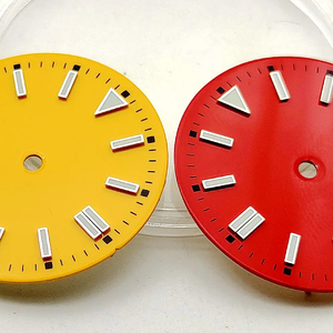 Laiton personnalisé OEM cadran montre nh35 mouvement montre cadran personnalisé visage - Product Image 3