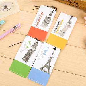 Marque-page en métal découpé au laser, fournitures de bureau promotionnelles - Product Image 2