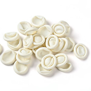 Youxingda - Dedales Desechables de Látex K75 Blancos Sin Polvo Antideslizantes para Maquillaje Permanente, Belleza y Uso Electrónico - Product Image 5