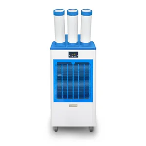 Fahrenheit showing USA standard portable industrial air conditioner with ETL