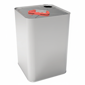 Bidon d'huile carré Kontensan L870 10 litres 198x198x293mm Fabriqué en Turquie - Product Image 2