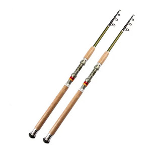<span class=keywords><strong>Canne</strong></span> à pêche télescopique en fibre de verre 2,1/2,4/2,7/3,0/3,6 m pour la pêche en eau salée et la pêche sur roche - Product Image 2