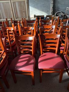 Chaise en bois massif de <span class=keywords><strong>style</strong></span> européen Mobilier de salle à manger économique pour hôtel et salon - Product Image 2