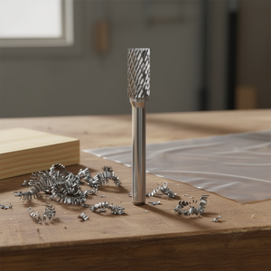 Cutter rotatif à découpe diamantée Fervi, pointe conique de 6 mm pour métal, bois, plastique - Product Image 3